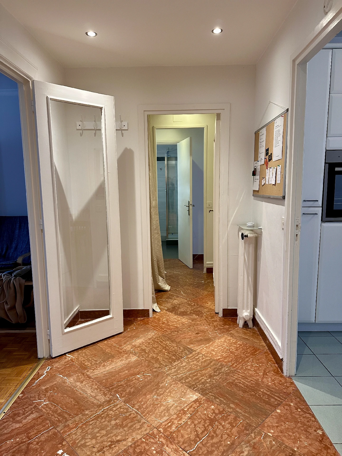 Porte extérieure avant rénovation Porte extérieure avant rénovation